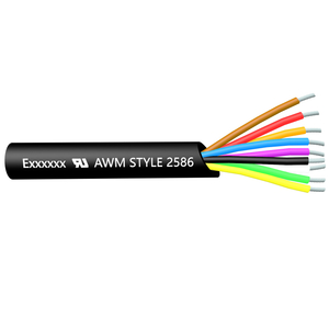 UL AWM 2586 كبل تيار مستمر كهربائي لطاقة المحرك الكهربائي